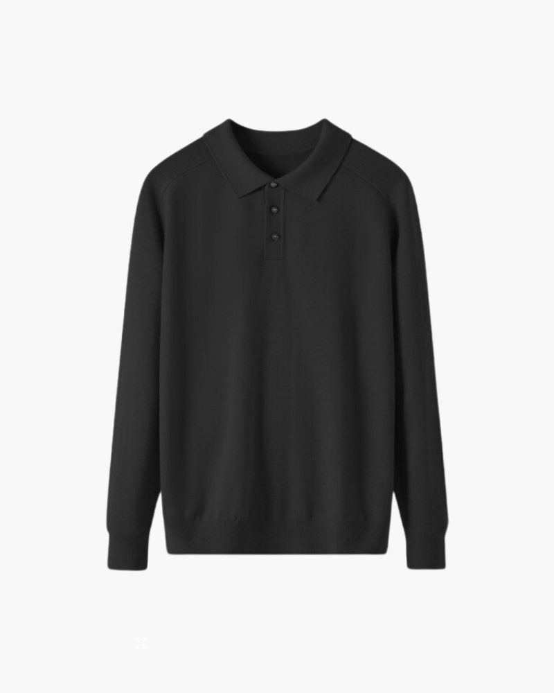 Polo made from 100% premium wool