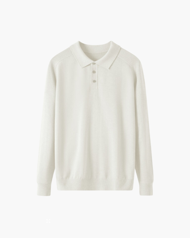 Polo made from 100% premium wool