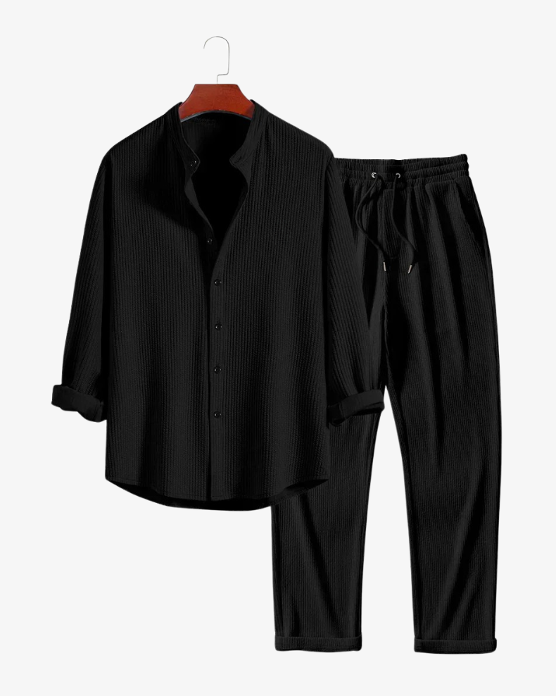 Two-Piece Men’s Set – Premium Black